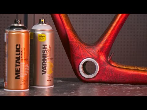 Видео: Краска для велосипеда Crystal FX (только в баллончиках)