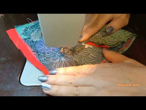 Видео: Стёжка-импровизация. Стегаю по пицце красиво