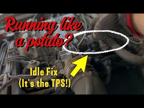 Видео: Ваш пикап Toyota 1989 года работает как картошка? Почините его здесь! (Замена TPS)