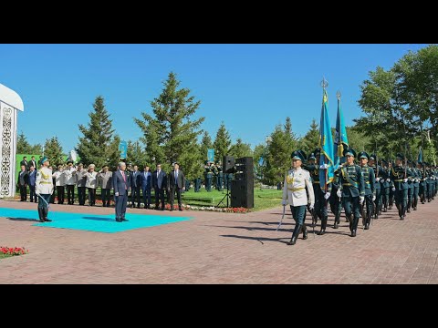 Видео: Президент Қасым-Жомарт Тоқаевтың Мемлекеттік туды көтеру рәсімінде сөйлеген сөзі