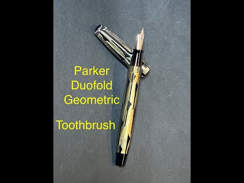 Видео: Зубная щетка Parker Duofold