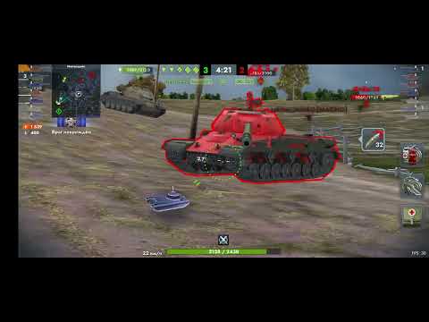 Видео: Tanks blitz. AMX 50 B мотивирует команду двигаться