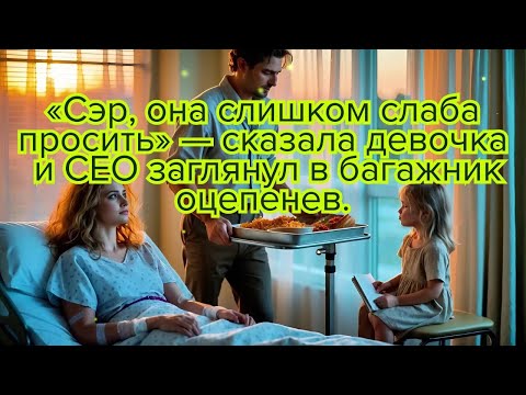 Видео: «Сэр, она слишком слаба просить» —сказала девочка, и CEO заглянул в багажник, оцепенев #историялюбви