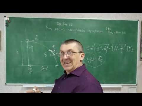 Видео: 9 клас. Рух тіла, кинутого горизонтально