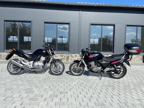 Видео: Honda CB500 VS Honda CBF500 Огляд. Чи варто переплачувати?