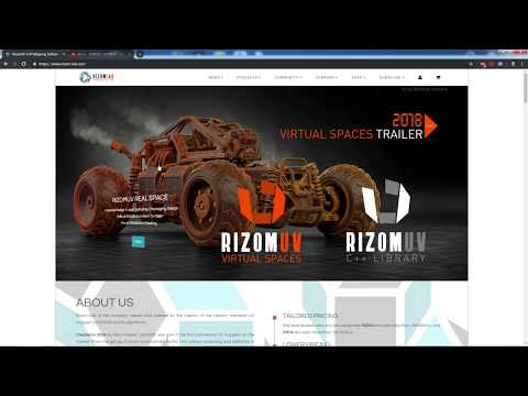 Видео: RizomUV Virtual spaces (Unfold3d) знакомимся с лучшей программой для развертки