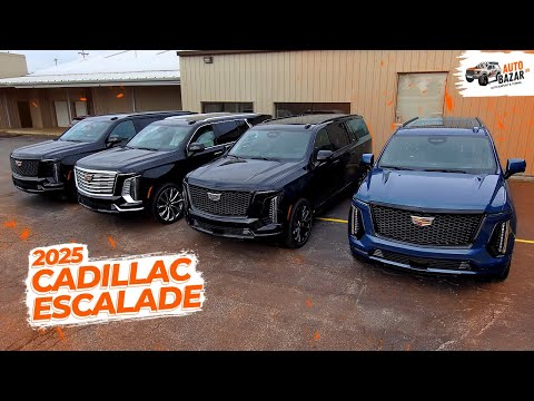 Видео: Обзор 2025 Cadillac Escalade: все комплектации, опции, цвета и цены