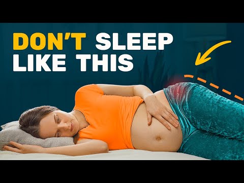 Видео: Лучшие позы для сна во время беременности по триместрам (+ чего НЕ следует делать)