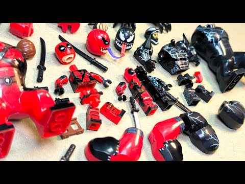 Видео: lego venom | venompool | minifigures lego неофициальный