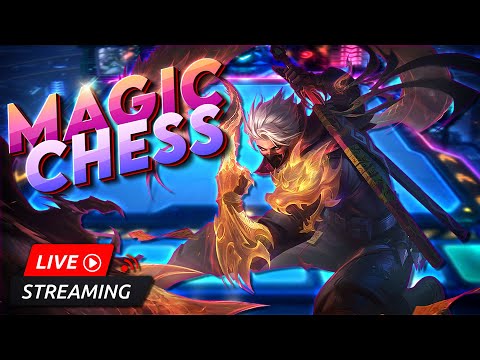 Видео: ВЕЧЕРНИЙ СТРИМ ПО ШАХМАТАМ! MAGIC CHESS! MOBILE LEGENDS!