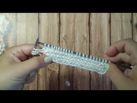 Видео: Шапка бини спицами.Самый простой способ.