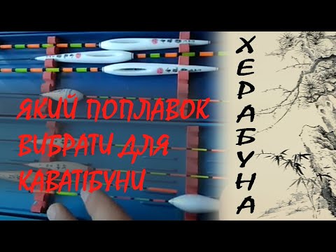 Видео: Що потрібно знати про поплавки для каватібуни.