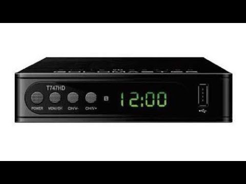 Видео: Цифровой DVB-T2 ресивер GoldMaster T-747HD