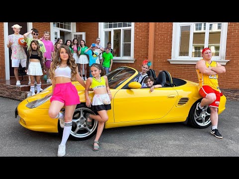 Видео: Откраднахме Porsche 🔥 Богати тийнейджъри в кампуса /  KiKiDo Campus Bulgarian