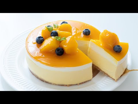 Видео: манго чизкейк No-Bake Mango Cheesecake｜HidaMari Cooking｜ASMR