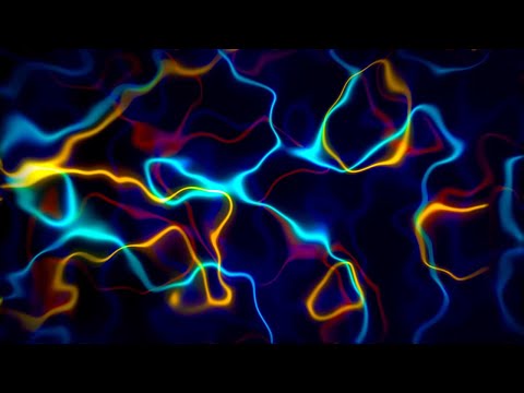 Видео: 🎬 Заставка 4K – Флуоресцентные Отражения в Движении | Абстрактный Цикл (Без Звука)
