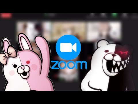 Видео: если бы персонажи danganronpa попали на дистанционное обучение