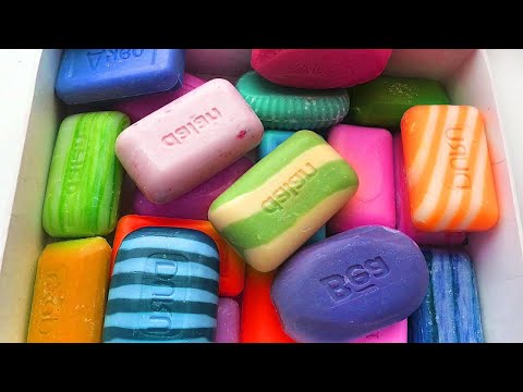 Видео: CUTTING DRY SOAP asmr | АСМР резка сухого мыла SATISFYING video