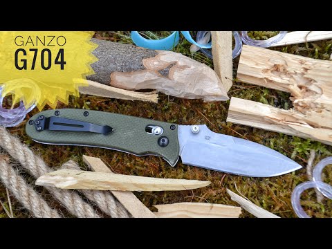 Видео: тест Ganzo G704 до и ПОСЛЕ переточки / test