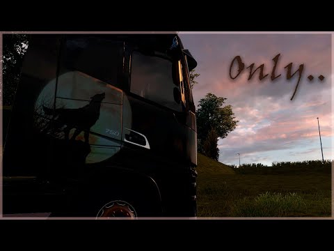 Видео: ETS 2 / 1.51 Ночь, луна..