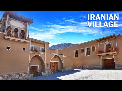 Видео: Прогулка по деревне Ванешан | Тихие переулки древнего Гольпайегана, Иран
