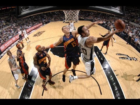 Видео: 10 невероятных ударов в карьере Ману Джинобили!