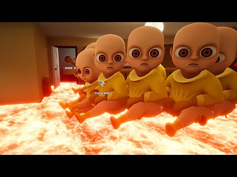Видео: МОД НА ЛАВУ В ДОМЕ В ИГРЕ The Baby In Yellow