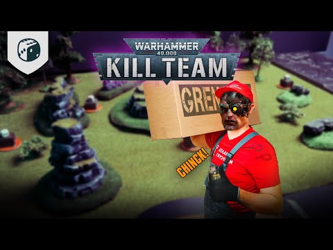 Видео: Грузчики гранат - Kill Team - Scouts vs Chaos Space Marines