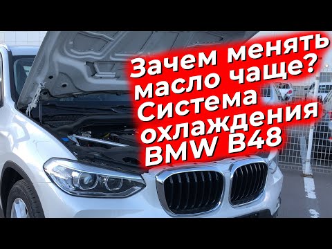 Видео: Зачем менять масло чаще? Система охлаждения BMW B48. @EnginesView