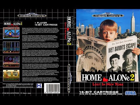 Видео: Один Дома 2 | Home Alone 2: Lost in New York прохождение | Игра (SEGA Genesis, Mega Drive) Стрим RUS