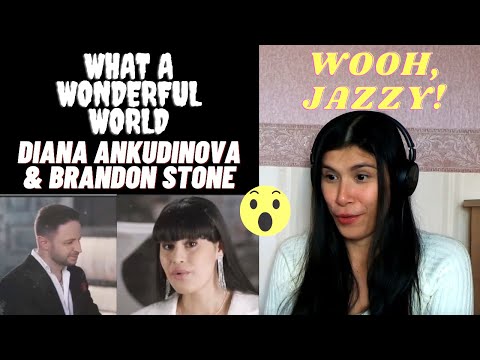Видео: WHAT A WONDERFUL WORLD l DIANA ANKUDINOVA & BRANDON STONE l Диана Анкудинова l REACTION