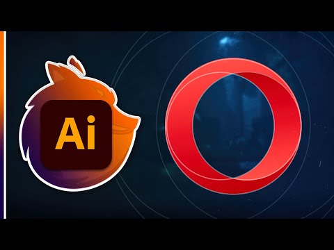 Видео: Как Создать Логотип в Adobe Illustrator??? Лого из Кругов за 8 минут!