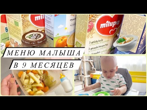 Видео: МЕНЮ МОЕГО РЕБЁНКА В 9 МЕСЯЦЕВ