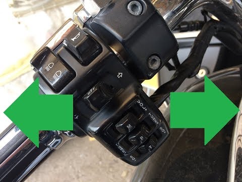 Видео: Не включаются поворотники. Разобрал пульт. Kawasaki VN1700 Voyager