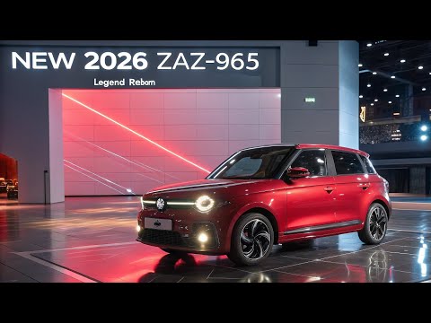 Видео: ZAZ-965 2026 — ретро-душа, электрическое сердце!