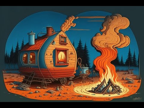 Видео: Прицеп капля. Отопление и горячее водоснабжение.  Такого вы еще нигде не видели! Часть первая