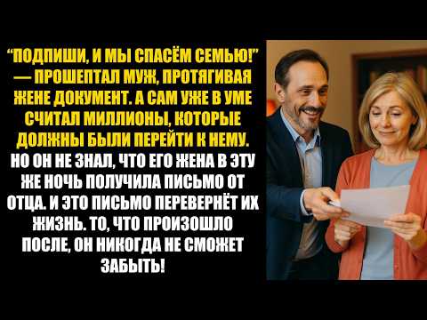 Видео: Марина получила огромное наследство, и решила проверить мужа сказала, что родители потеряли всё