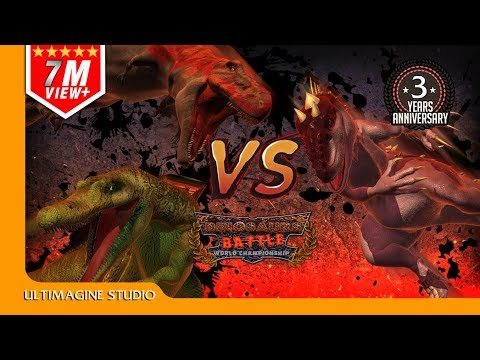 Видео: Спино против Т Рекса против И Рекса : Специальная битва динозавров #dinosaur #dinosaurs