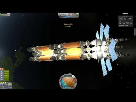 Видео: Kerbal Space Program. 4. Орбитальная стыковка.
