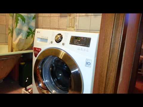 Видео: LG F1294HD отжим 1200