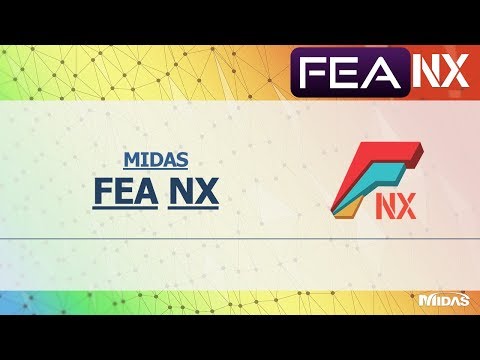 Видео: Обзор расчетного комплекса midas FEA NX версия v1.1
