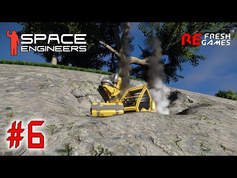Видео: #6 Груз с орбиты привез, но есть нюанс - Space Engineers "Never Surrender"