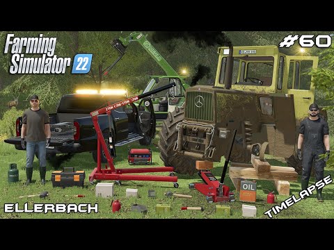 Видео: ПОКУПКА БРОШЕННОГО И СЛОМАННОГО MB TRAC 1800 С @kedex | Ellerbach | Farming Simulator 22 | Эпизод 60