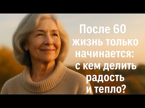 Видео: «После 60 жизнь только начинается: с кем делить радость и тепло?»