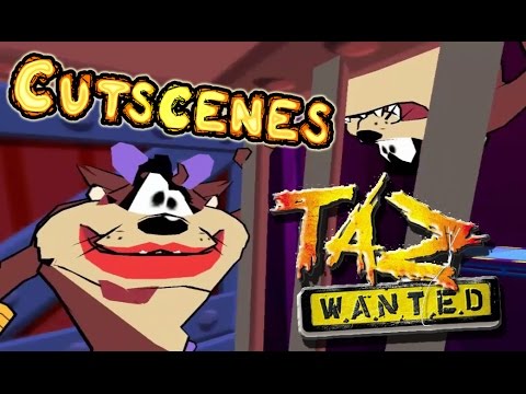 Видео: Taz Wanted: Все катсцены | Полный фильм об игре (ПК, PS2, Gamecube, XBOX)
