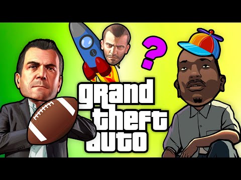 Видео: Каким было ДЕТСТВО главных героев GTA?