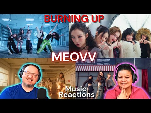 Видео: Реакция пар на песню MEOVV «Burning Up» (официальный клип)!!