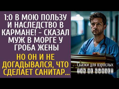 Видео: 1:0 в мою пользу и наследство моё! - сказал муж в морге у гроба Полины… Но догадывался, что санитар…