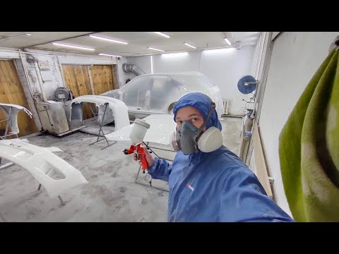 Видео: Toyota Altezza: рихтовка, шпаклевка, подготовка, покраска!