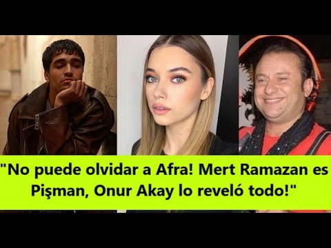 Видео: «Афру забыть нельзя! Мерт Рамазан — Пишман, Онур Акай все раскрыл!»